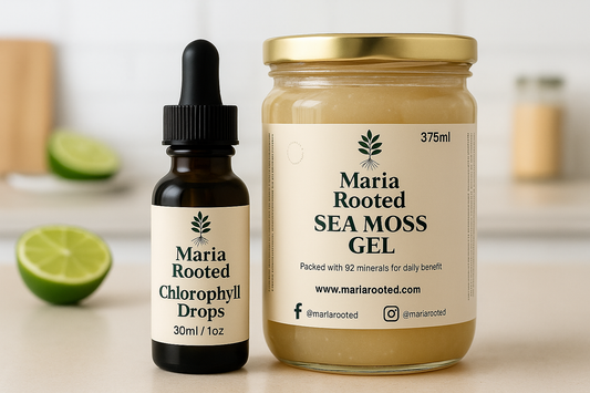 Sea moss Gel and Chlorophyll Combo